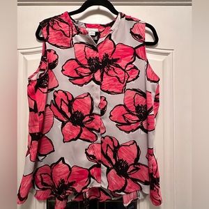 Liz Claiborne sleeveless top